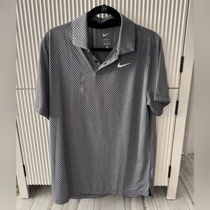 Nike Men's Gray Polo Shirt - Brand New - Size Medium